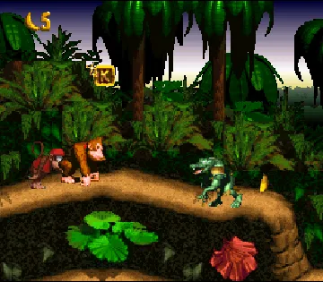 Donkey Kong Country (USA) (Rev 2) screen shot game playing